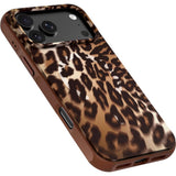 iPhone 18 Pro Max / 17 Pro Max LAUT HUEX WAVE Deksel - MagSafe Kompatibel - Mocha Leopard