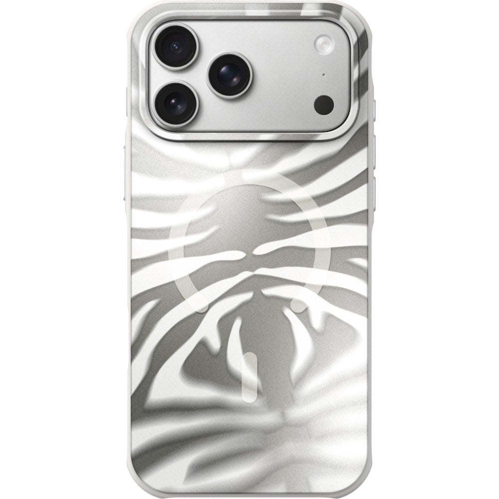 iPhone 18 Pro / 17 Pro LAUT HUEX WAVE Deksel - MagSafe Kompatibel - Pearl Zebra