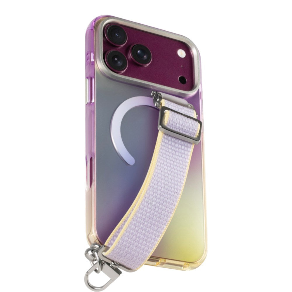 iPhone 18 Pro Max / 17 Pro Max LAUT NEON DREAM Deksel m. Stropp - MagSafe Kompatibel - Cosmic Candy