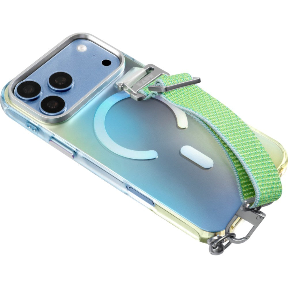 iPhone 18 Pro Max / 17 Pro Max LAUT NEON DREAM Deksel m. Stropp - MagSafe Kompatibel - Trippy Tide