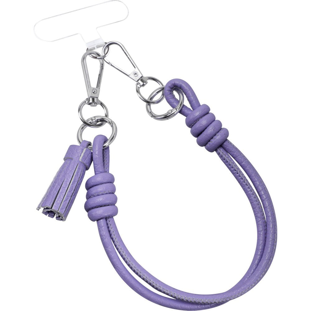 iPhone 18 Pro Max / 17 Pro Max LAUT TWINE EDGE Deksel med Stropp - MagSafe Kompatibel - Lilac Butterfly