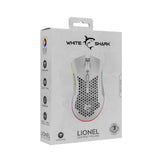 White Shark LIONEL Trådløs Gaming Mus - 6D / 10000 DPI - Hvit
