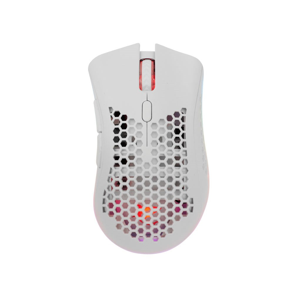 White Shark LIONEL Trådløs Gaming Mus - 6D / 10000 DPI - Hvit