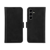 Samsung Galaxy A56 (5G) - dbramante1928 Lynge Ekte Skinn 2-i-1 Flip Deksel - Black