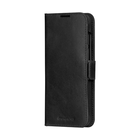 Samsung Galaxy A56 (5G) - dbramante1928 Lynge Ekte Skinn 2-i-1 Flip Deksel - Black