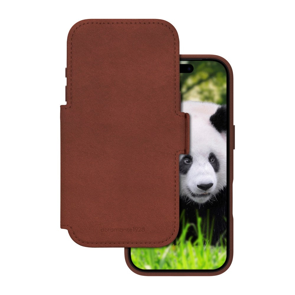 iPhone 17 Pro dbramante1928 Lynge Deksel - MagSafe Kompatibel - Dark Tan