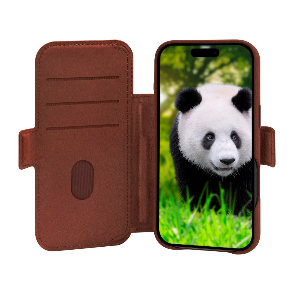 iPhone Air dbramante1928 Lynge Deksel - MagSafe Kompatibel - Dark Tan