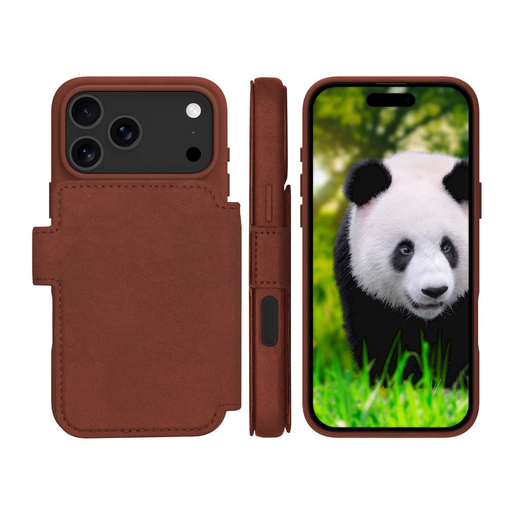 iPhone 17 Pro Max dbramante1928 Lynge Deksel - MagSafe Kompatibel - Dark Tan