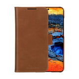 Samsung Galaxy S25+ (Plus) - dbramante1928 Lynge Ekte Skinn 2-i-1 Flip Deksel - Tan