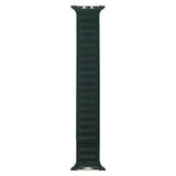 Apple Watch (38/40/SE/41/42mm) Magnetisk Lippa Finewoven Stropp - Grønn
