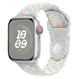 Apple Watch (38/40/SE/41/42mm) Silikonrem Lippa FLOUR - Hvit