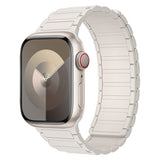 Apple Watch (38/40/41/42 mm) Lippa Magnetisk Silikonreim - Hvit