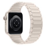 Apple Watch (38/40/41/42 mm) Lippa Magnetisk Silikonreim - Hvit