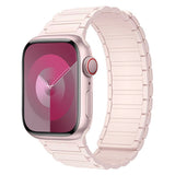 Apple Watch (38/40/41/42 mm) Lippa Magnetisk Silikonreim - Rosa