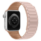 Apple Watch (38/40/41/42 mm) Lippa Magnetisk Silikonreim - Pink