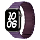 Apple Watch (38/40/41/42 mm) Lippa Magnetisk Silikonreim - Lilla