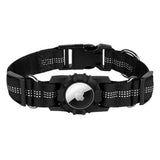 Lippa Hundehalsbånd med AirTag 1. & 2. Gen. Deksel - Medium - Svart
