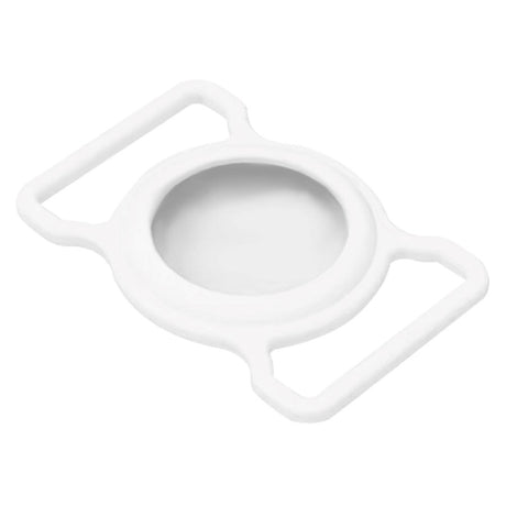 Lippa Silikon AirTag 1. & 2. Gen. Holder for Krage - Hvit