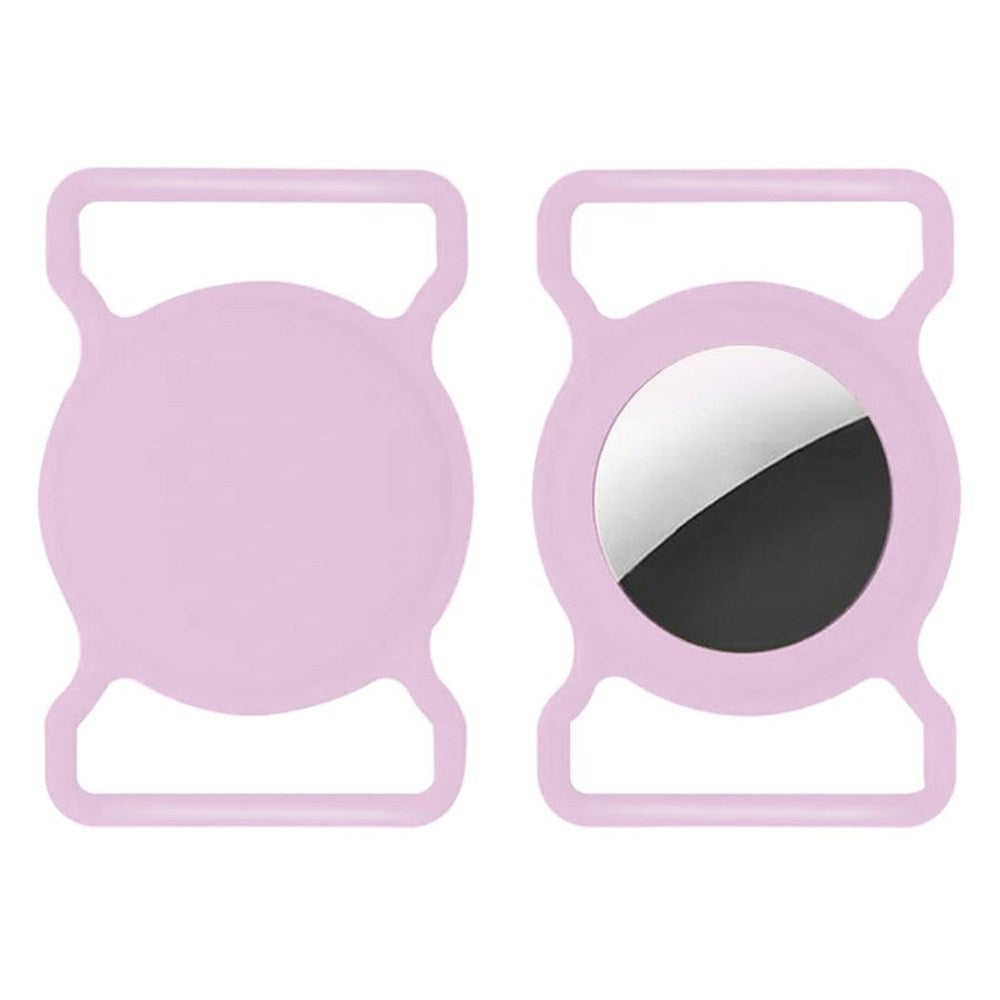 Lippa Silikon AirTag 1. & 2. Gen. Holder for Krage - Rosa