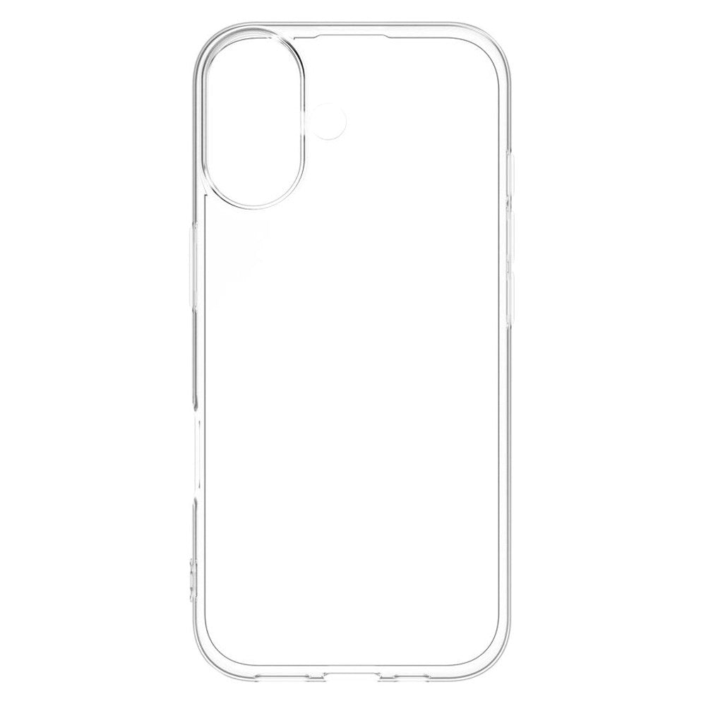 iPhone 17 Lippa Slim Fleksibelt Plast Deksel - Gjennomsiktig