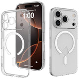 iPhone 17 Pro /18 Pro Lippa Fleksibelt Plast Deksel - MagSafe Kompatibel - Gjennomsiktig
