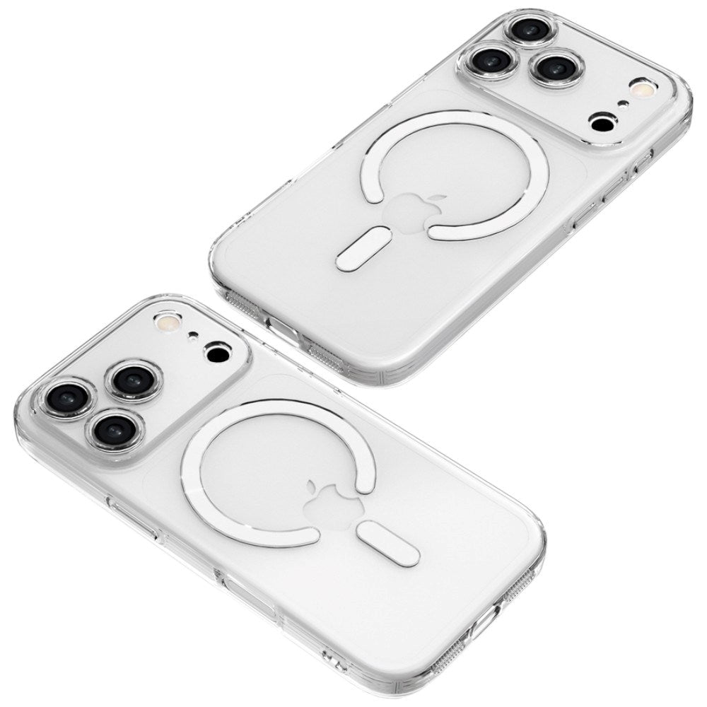 iPhone 17 Pro /18 Pro Lippa Fleksibelt Plast Deksel - MagSafe Kompatibel - Gjennomsiktig