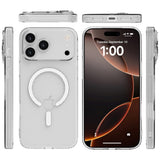 iPhone 17 Pro Max/18 Pro Max Lippa Fleksibelt Plast Deksel - MagSafe Kompatibel - Gjennomsiktig