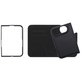 iPhone Duo Lippa Wallet i Kunstskinn med Flipdeksel - MagSafe Kompatibel - Svart