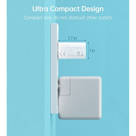 Lippa 20W Vegglader med USB-C - Power Delivery - Hvit