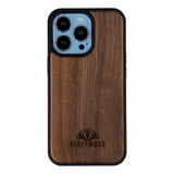 EIDERWOOD iPhone 13 Pro Magnetisk Tredeksel - MagSafe Kompatibel - Valnøtttre