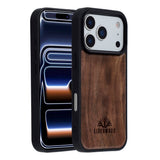 EIDERWOOD iPhone 17 Pro Magnetisk Tredeksel - MagSafe Kompatibel - Valnøtttre