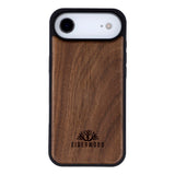 EIDERWOOD iPhone Air Magnetisk Tredeksel - MagSafe Kompatibel - Valnøtttre
