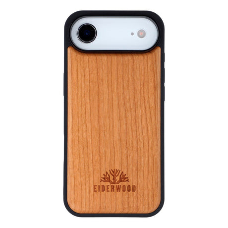 EIDERWOOD iPhone Air Magnetisk Tredeksel - MagSafe Kompatibel - Kirsebærtre