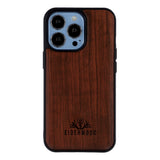 EIDERWOOD iPhone 13 Pro Magnetisk Tredeksel - MagSafe Kompatibel - Palisander