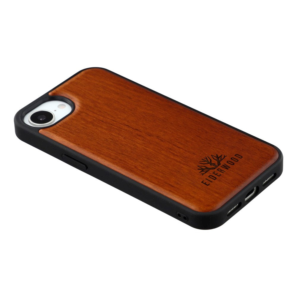EIDERWOOD iPhone 17e / 16e Magnetisk Tredeksel - MagSafe Kompatibel - Palisander