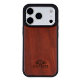 EIDERWOOD iPhone 17 Pro Max Magnetisk Tredeksel - MagSafe Kompatibel - Palisander