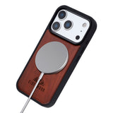 EIDERWOOD iPhone 17 Pro Magnetisk Tredeksel - MagSafe Kompatibel - Palisander