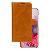 Samsung Galaxy S20 dbramante1928 Lynge 2-i-1 Ekte Skinn Flip Deksel - Tan