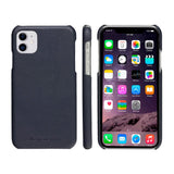 iPhone 11 dbramante1928 Lynge 2-i-1 Ekte Skinn Flip Deksel - Pebbled Blue