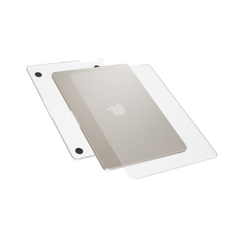 MacBook Air 15" M5/M4/M3/M2 (2026-2023) Epico Slim Shell - Matt Gjennomsiktig