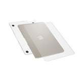 MacBook Air 13" M5/M4/M3/M2 (2026-2022) Epico Slim Shell - Matt Gjennomsiktig