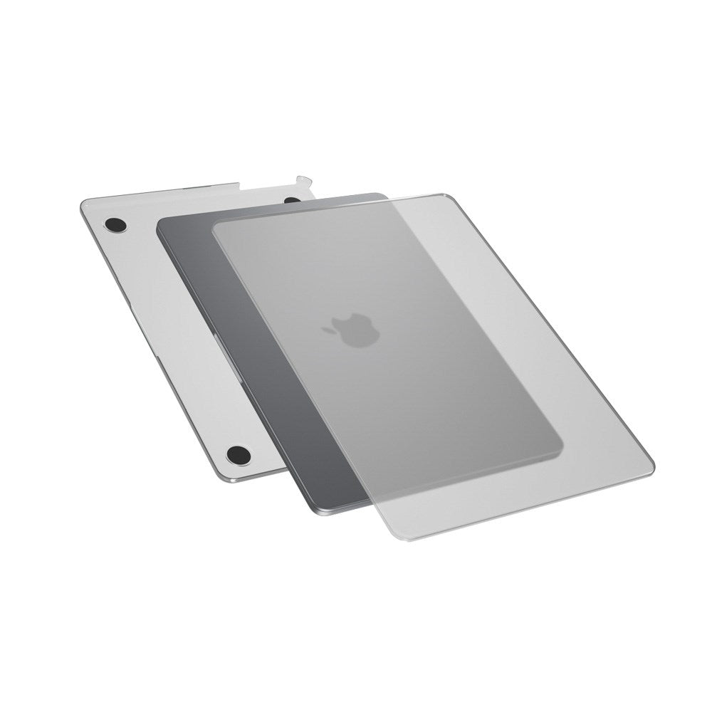 MacBook Air 13" M5/M4/M3/M2 (2026-2022) Epico Slim Shell - Matt Grå