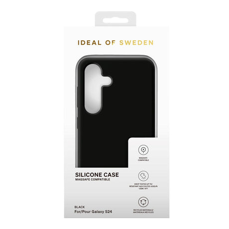 Samsung Galaxy S24 / S25 iDeal Of Sweden Silicone Deksel - MagSafe Kompatibel - Black
