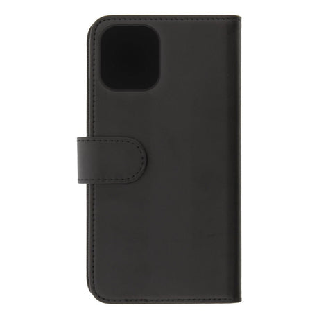 iPhone 12 Pro Max Deltaco 2-i-1 Kunstskinn Flip Deksel - Svart