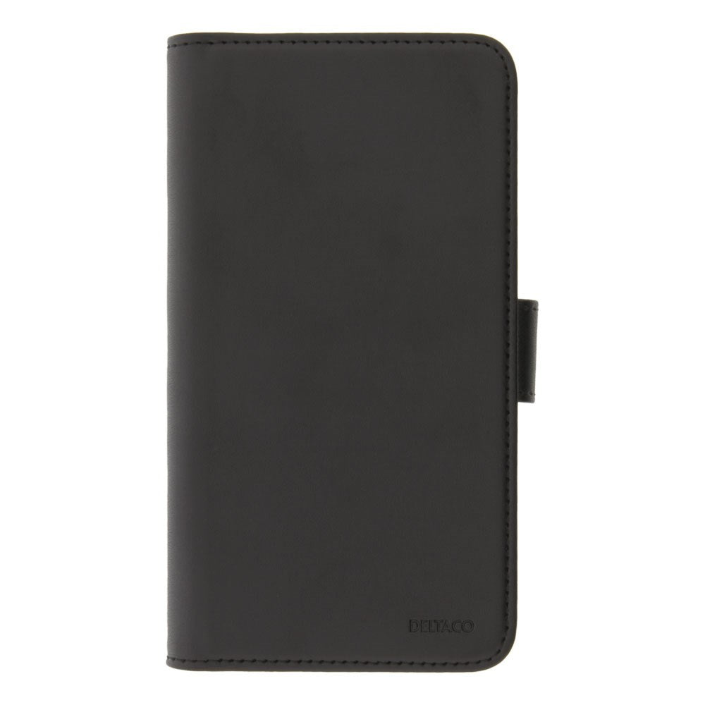 iPhone 12 Pro Max Deltaco 2-i-1 Kunstskinn Flip Deksel - Svart
