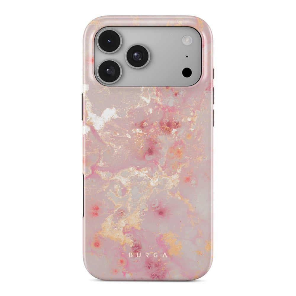 iPhone 18 Pro Burga Tough Fashion Deksel - MagSafe Kompatibel - Golden Coral