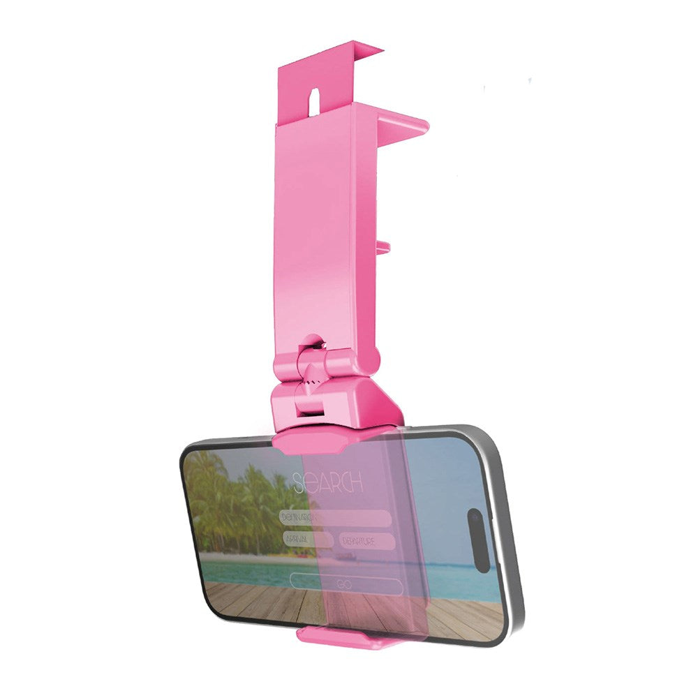 SBS Sammenleggbar Mobilholder for Reiser - Maks. Mobil: 90 mm - Rosa