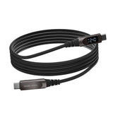 Mobile Origin 240W USB-C til USB-C Kabel med Skjerm - 1,5 m - Svart