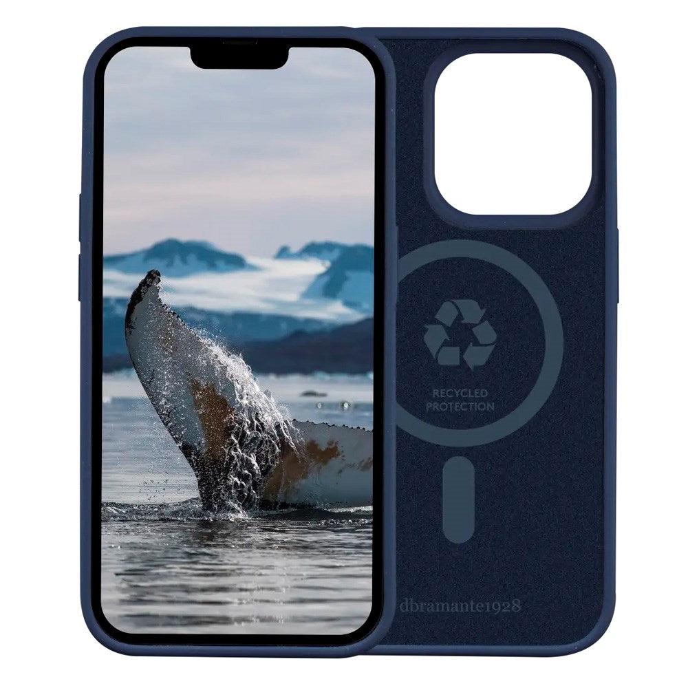 dbramante1928 iPhone 14 Pro Pro Monaco Deksel - 100% Resirkulert Plast - Pacific Blue