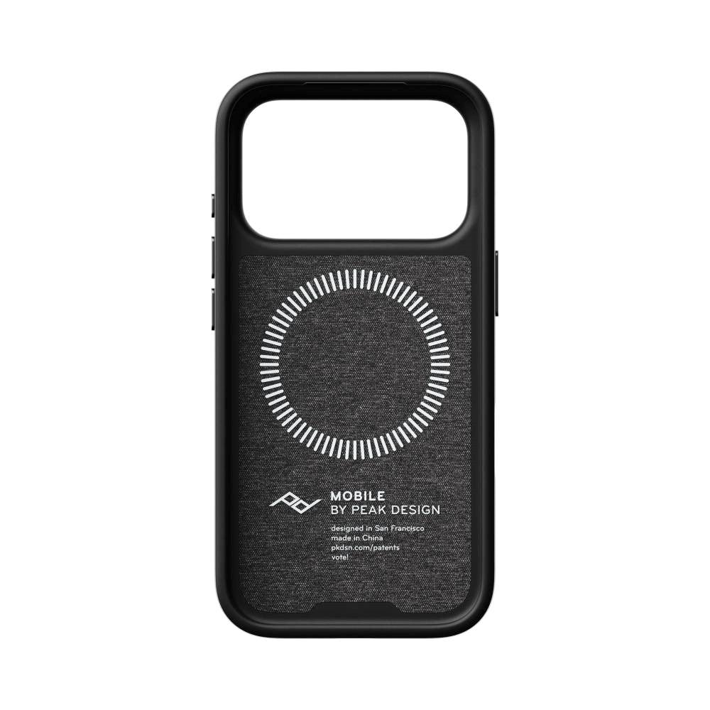 iPhone 18 Pro Peak Design Everyday Deksel - MagSafe Kompatibel - Charcoal